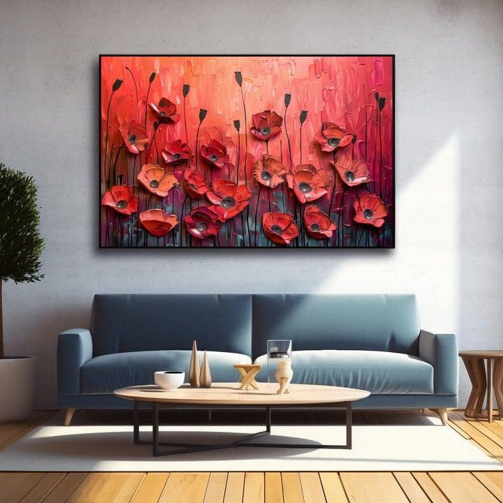 Peinture De Coquelicot Moderne