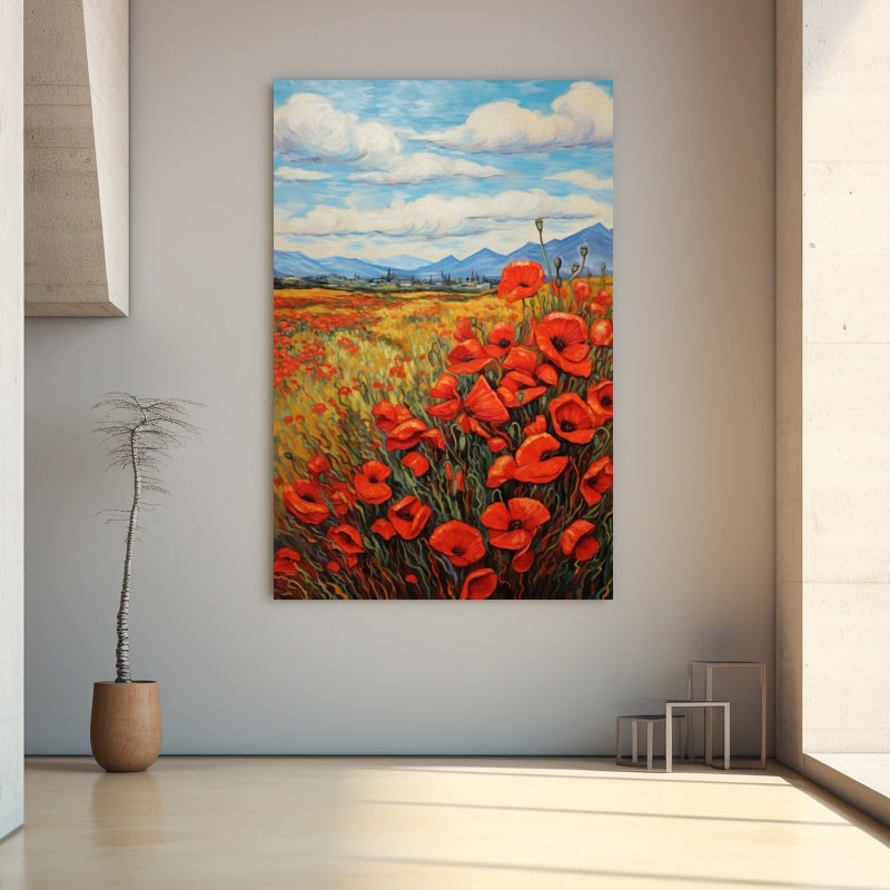 Peinture De Coquelicot