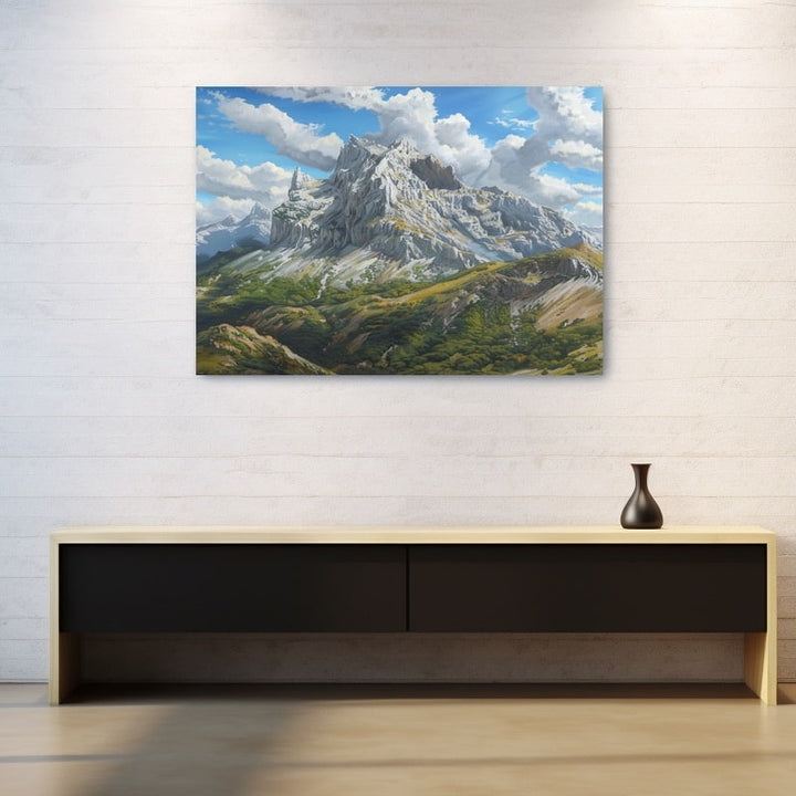 Peinture Déco Montagne, art mural décoration nature