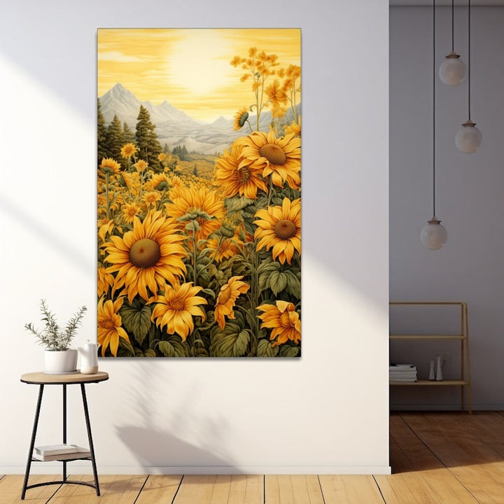 Peinture Dessin Tournesol