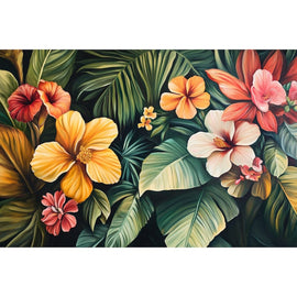 Peinture Exotique, art mural décoration nature