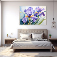 Thumbnail for Peinture Fleur D'Iris