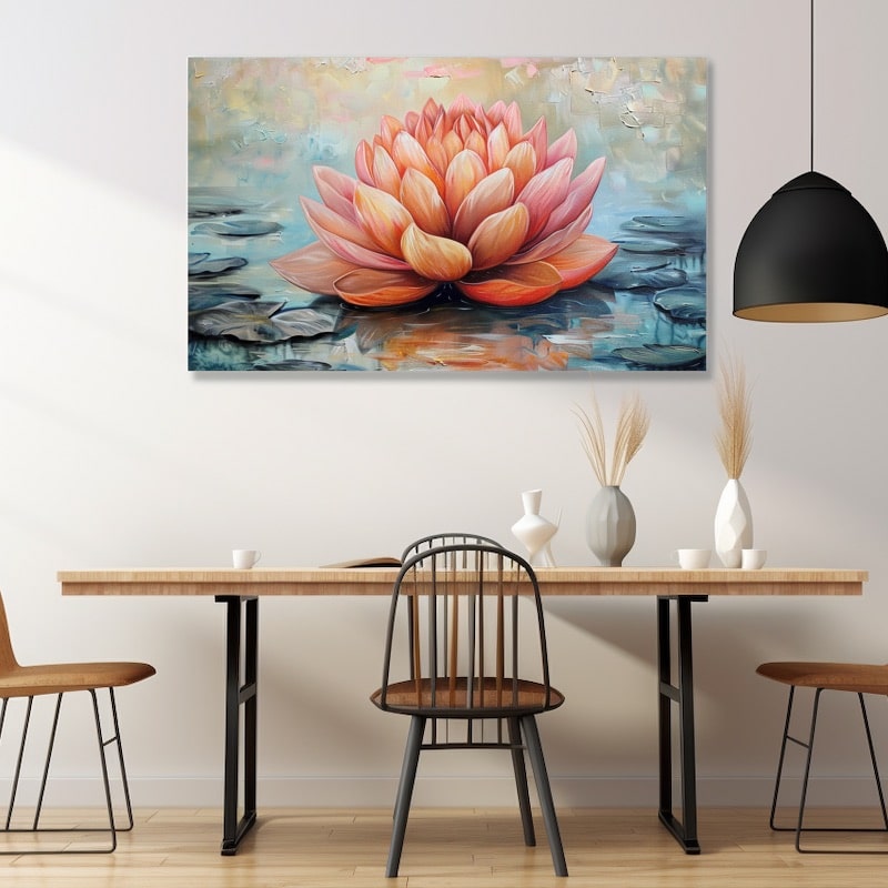 Peinture Fleur De Lotus