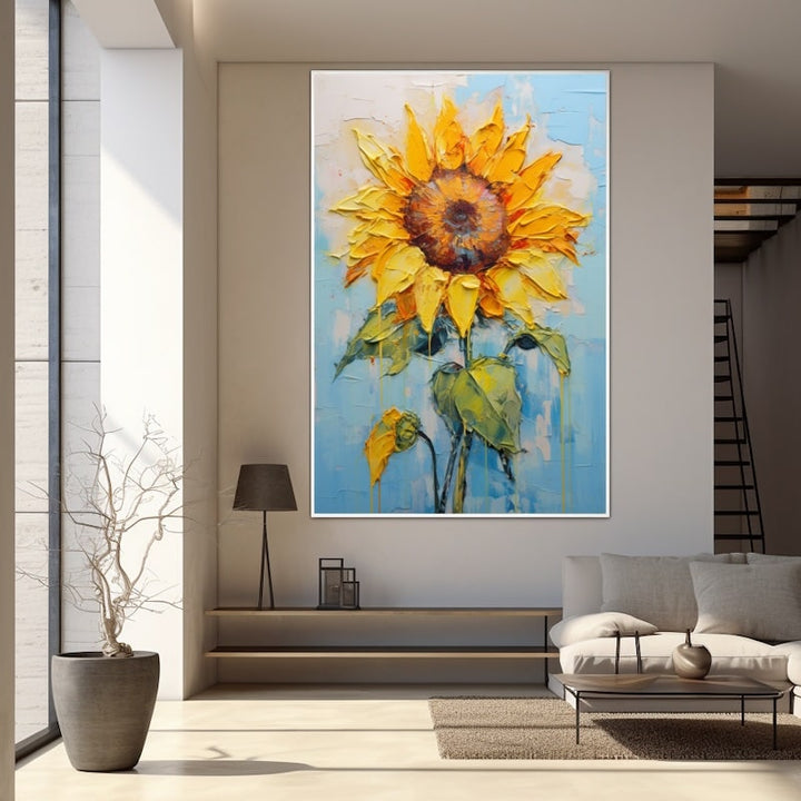 Peinture Fleur De Tournesol
