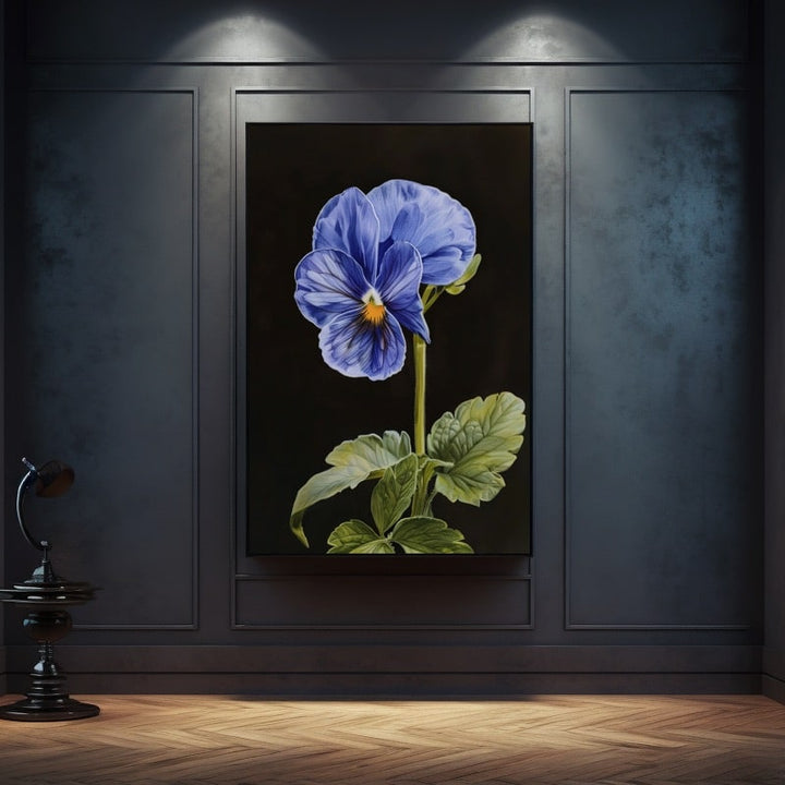 Peinture Fleur De Violette