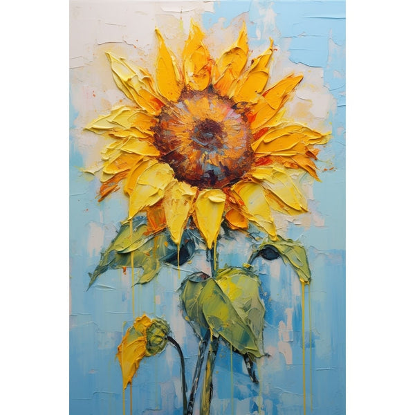 Peinture Fleur Tournesol