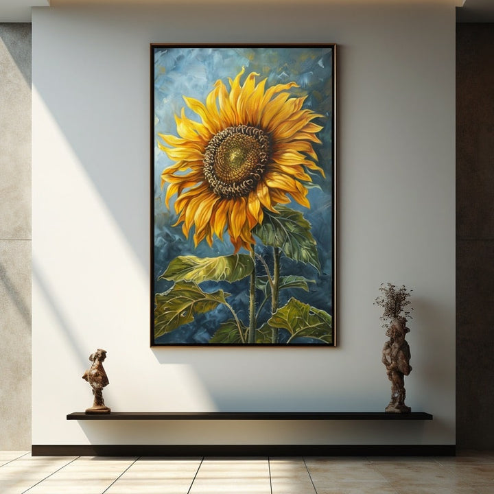 Peinture Fleur Tournesol