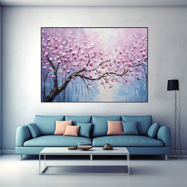 Peinture Fleurs Cerisier