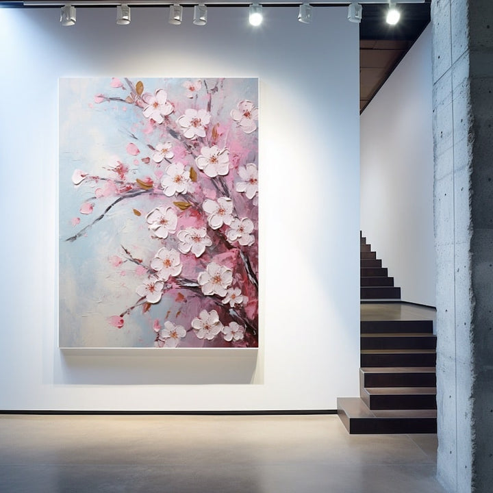 Peinture Fleurs De Cerisier