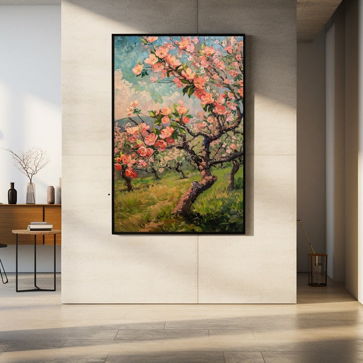 Peinture Fleurs De Pommiers