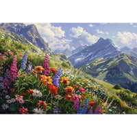 Thumbnail for Peinture Fleurs Des Montagnes
