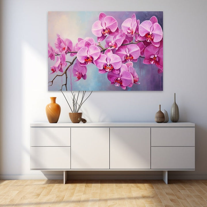 Peinture Fleurs Exotiques Orchidées