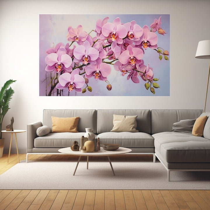 Peinture Fleurs Orchidées