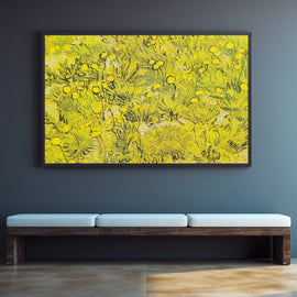 Peinture Fleurs Van Gogh, art mural décoration nature