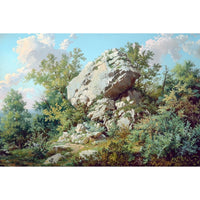 Thumbnail for Peinture Forêt Fontainebleau