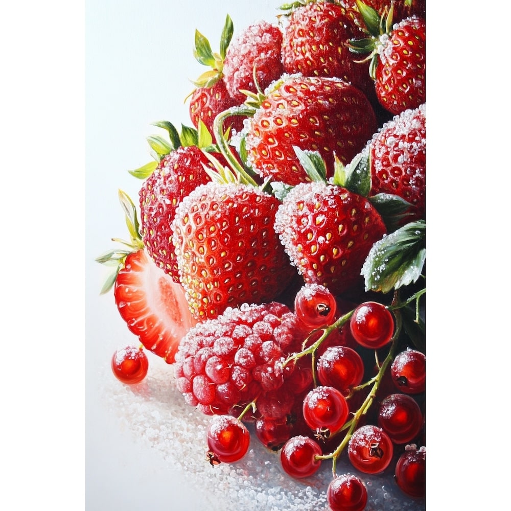 Peinture Fruits Rouges