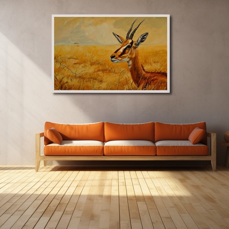 Peinture Gazelle