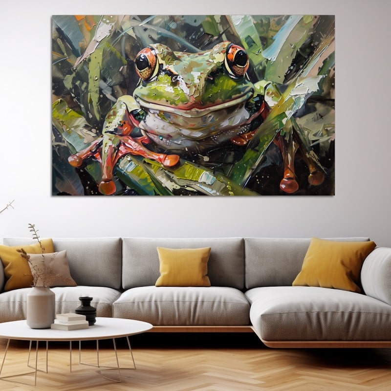 Peinture Grenouille