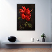 Thumbnail for Peinture Hibiscus Rouge