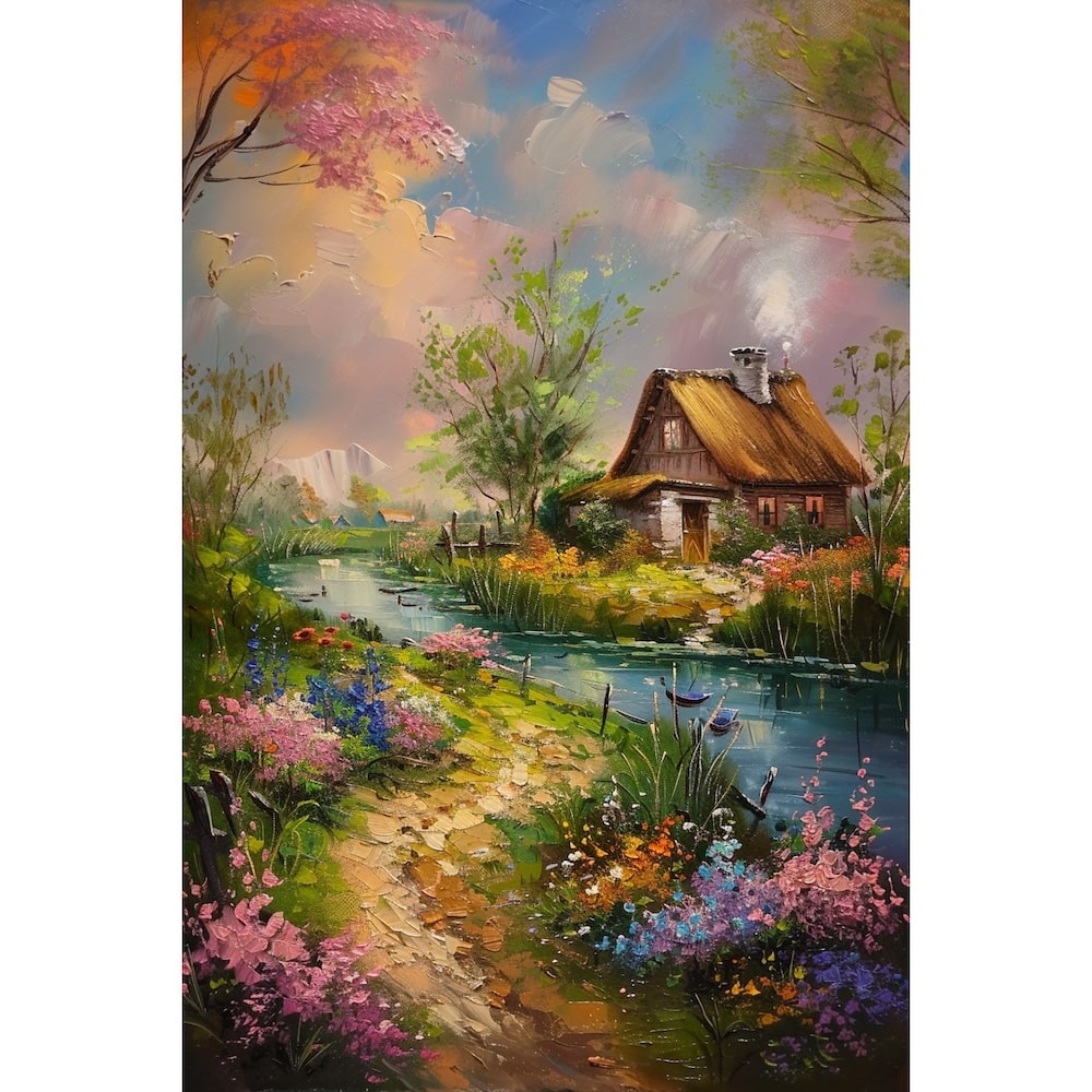 Peinture Hollandaise de Paysage