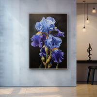 Thumbnail for Peinture Iris Fleurs
