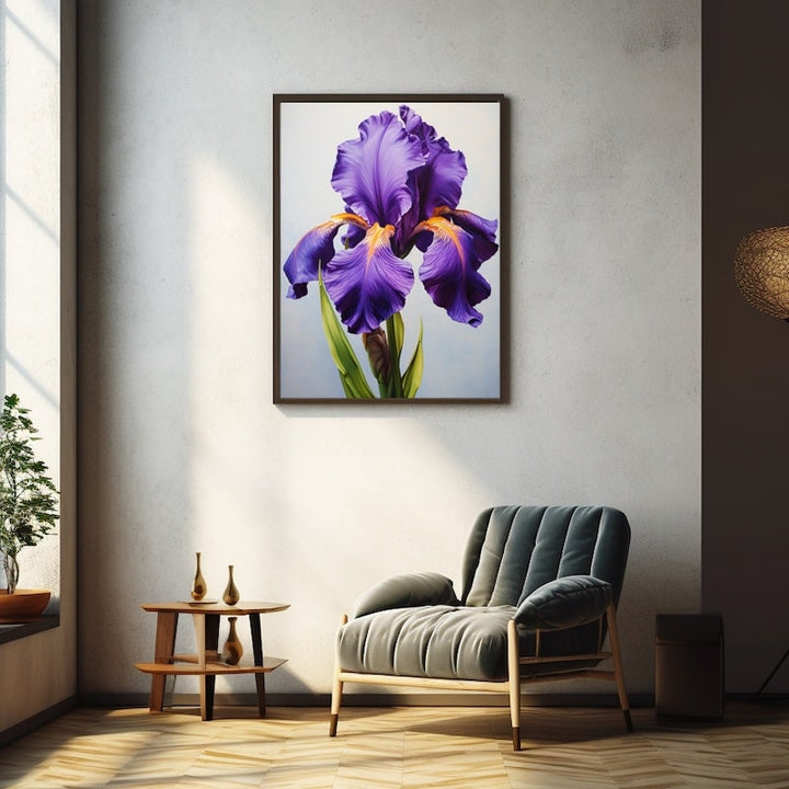 Peinture Iris Violet