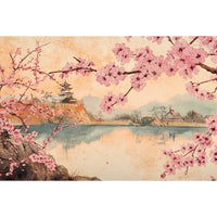 Thumbnail for Peinture Japonaise du Sakura