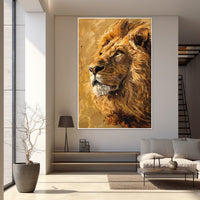 Thumbnail for Peinture Lion Moderne