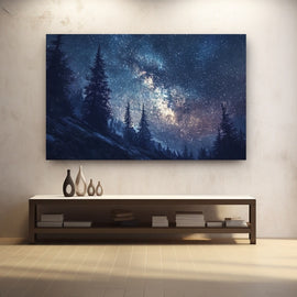 Peinture Lumière et Espace, art mural décoration nature