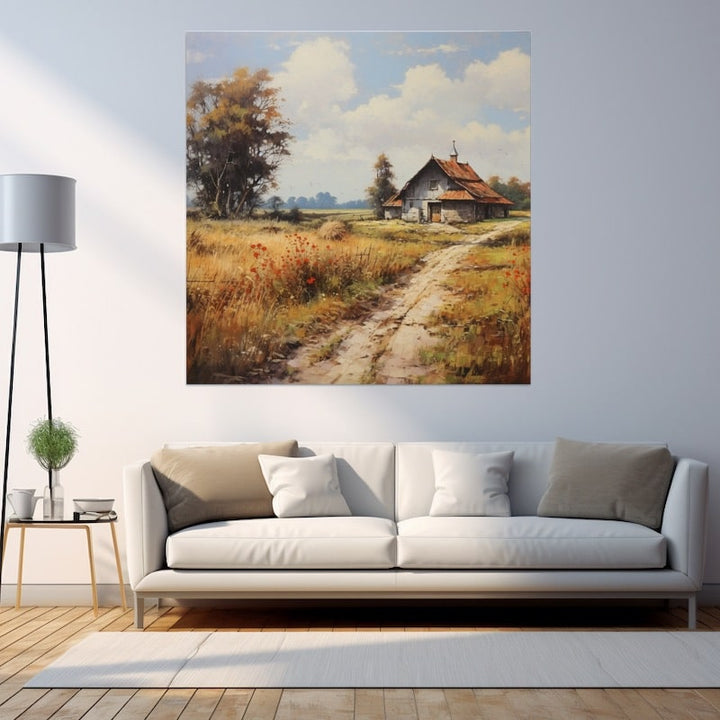 Peinture Maison Campagne