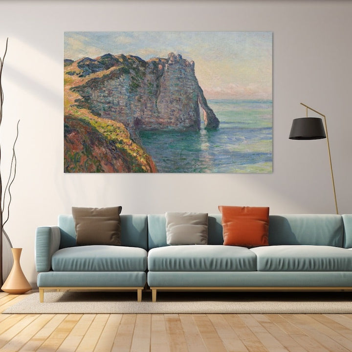 Peinture Mer Monet, art mural décoration nature