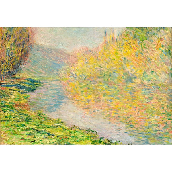 Peinture Automne Monet, art mural décoration nature