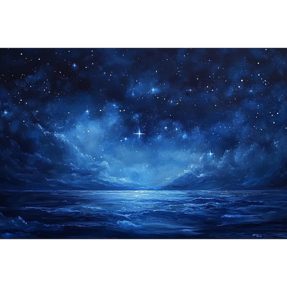 Peinture Motif de Galaxie