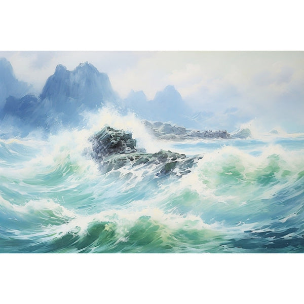Tableau Multi Panneaux Mer, art mural décoration nature