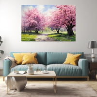 Thumbnail for Peinture Murale Cerisier Japonais