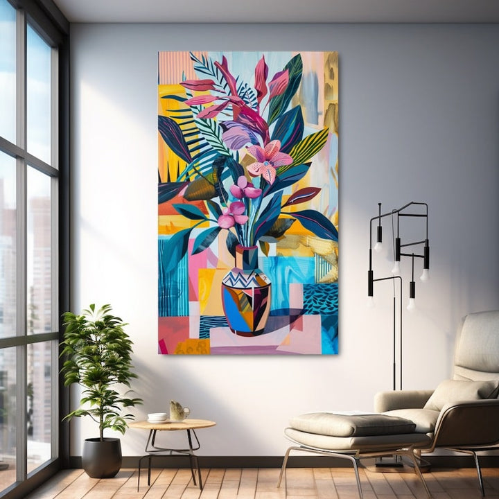 Peinture Murale Fleur