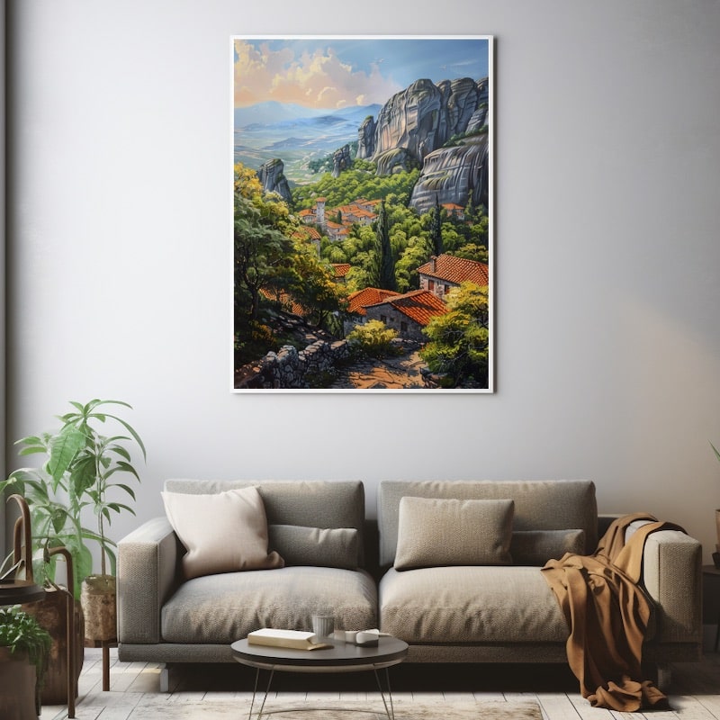 Peinture Murale Paysage