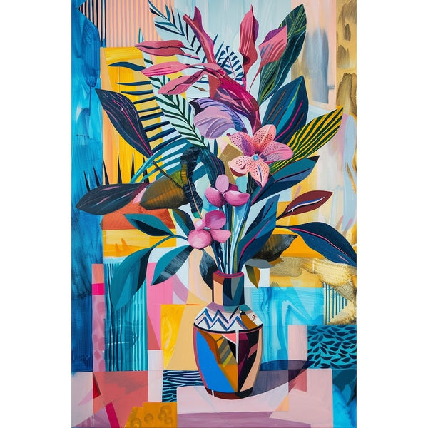 Peinture Murale de Fleur