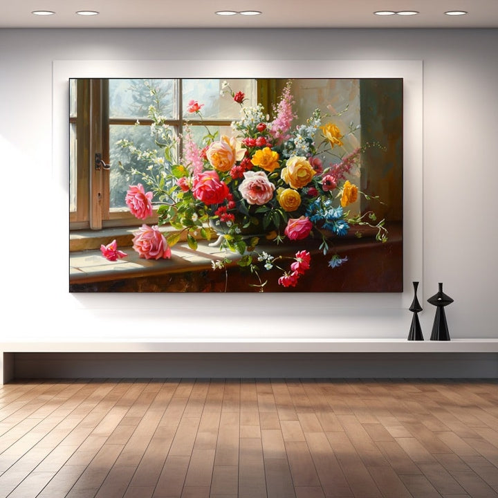 Peinture Nature Morte Fleurs
