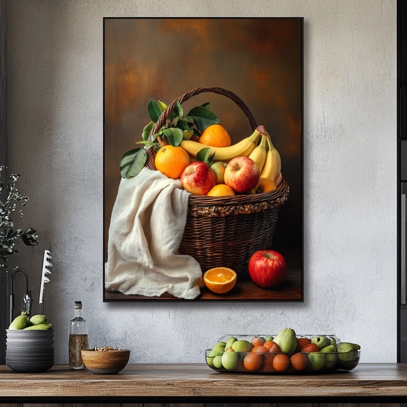 Peinture Nature Morte de Fruits