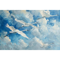 Thumbnail for Peinture Oiseaux En Vol