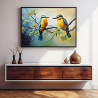 Thumbnail for Peinture Oiseaux Sur Une Branche