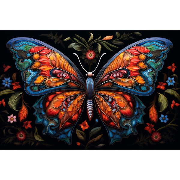 Tableau Papillon Féerique, art mural décoration nature