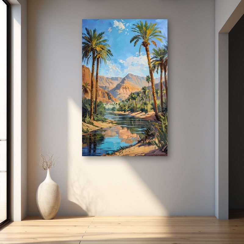 Peinture Paysage Algérie