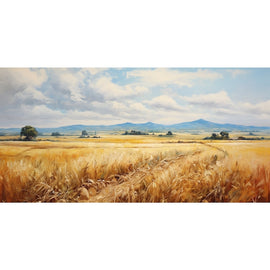 Peinture Paysage Campagne