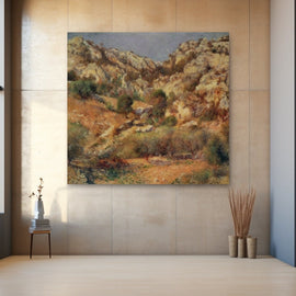 Peinture Paysage Célèbre Connu, art mural décoration nature