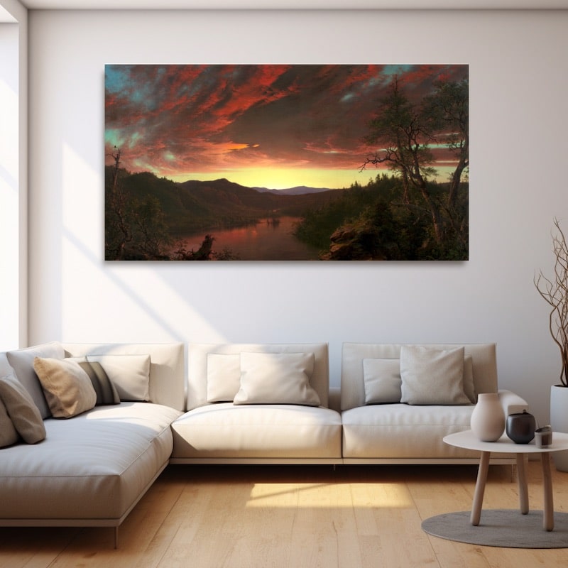 Peinture Paysage Connu