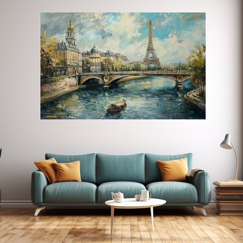 Peinture Paysage Paris