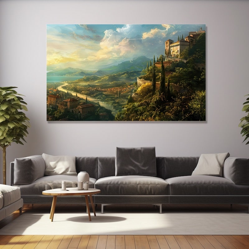 Peinture Paysage Renaissance Italienne