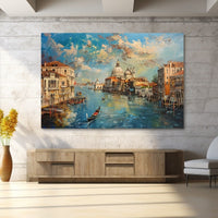 Thumbnail for Peinture Paysage Venise